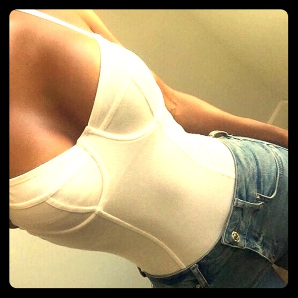 American Apparel Body Suit and Bralette